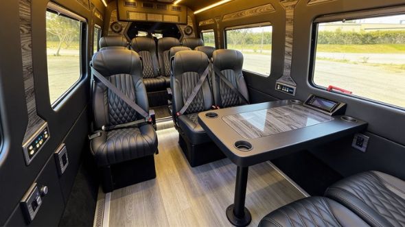 12 passenger sprinter van interior tampa