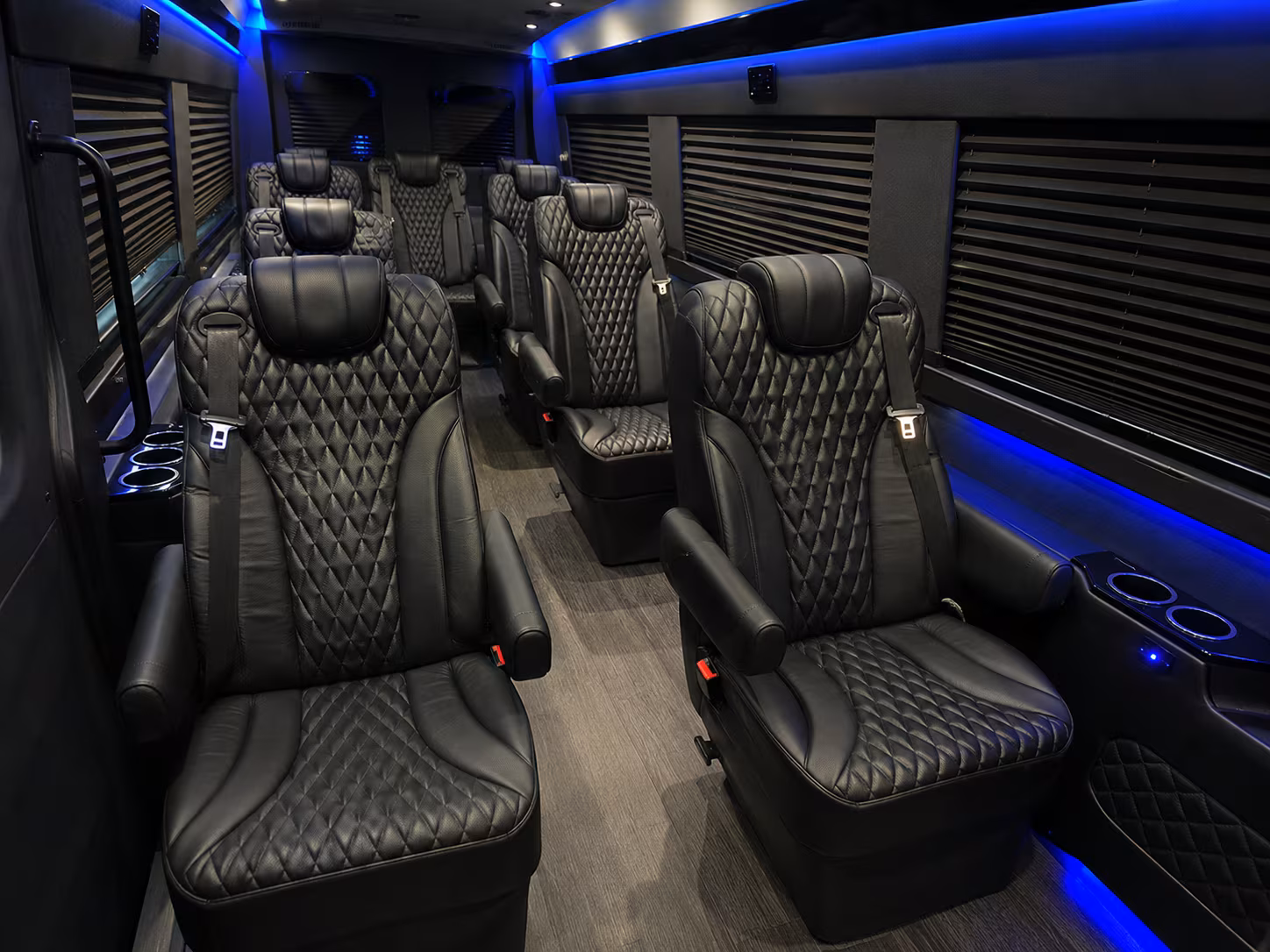 tampa 10 passenger sprinter van interior