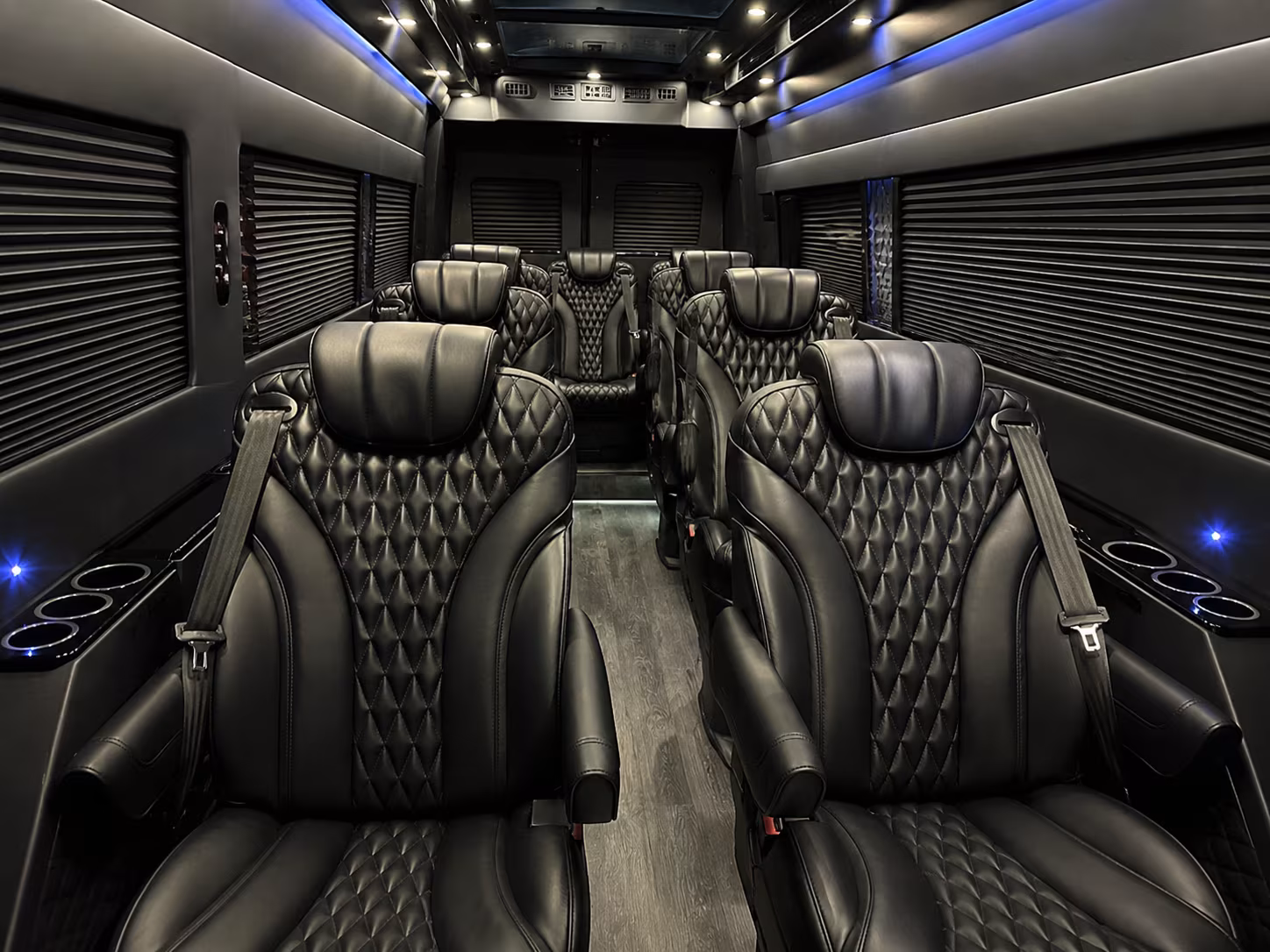 tampa 12 passenger sprinter van interior