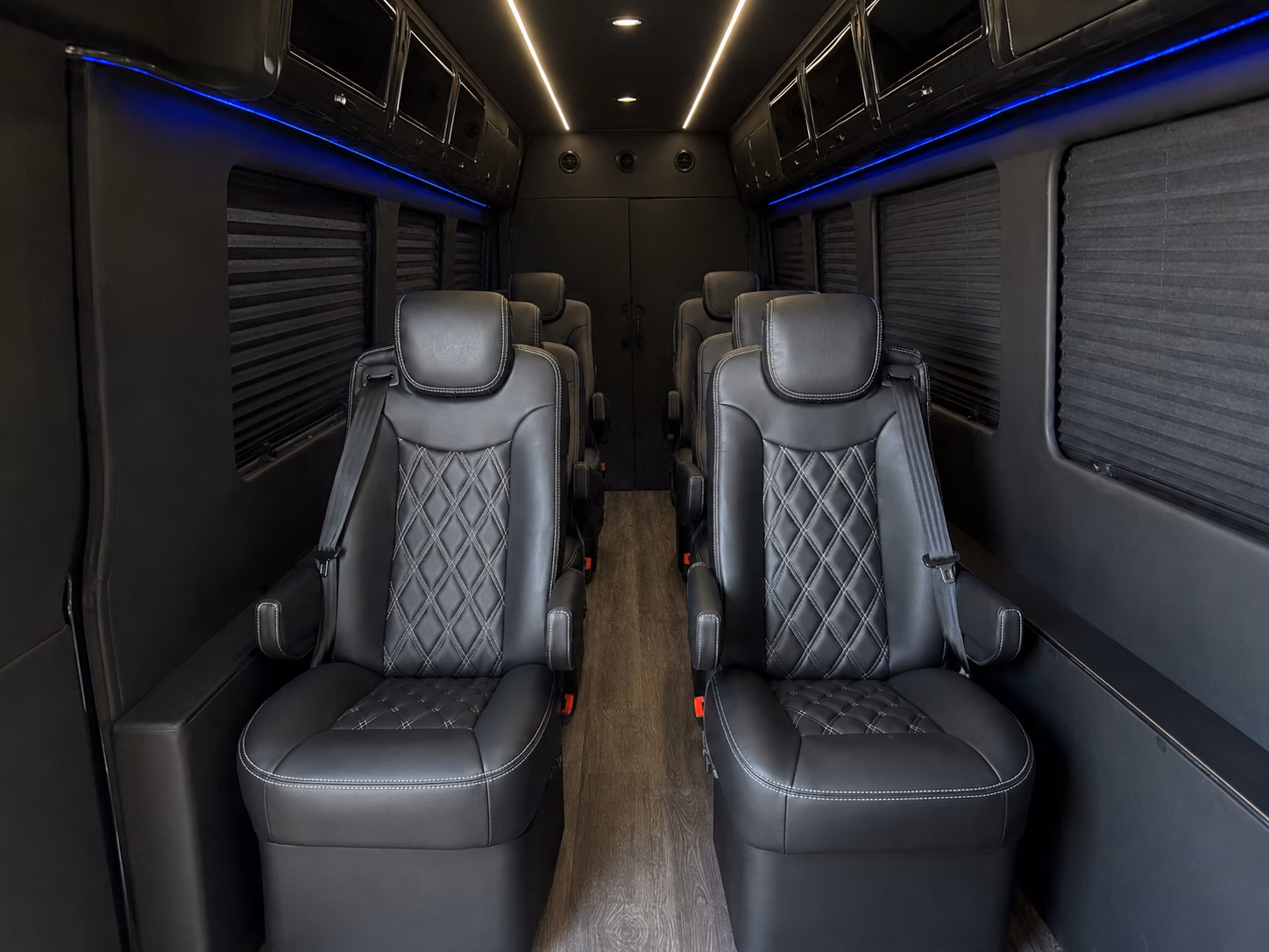 tampa 15 passenger sprinter van inside