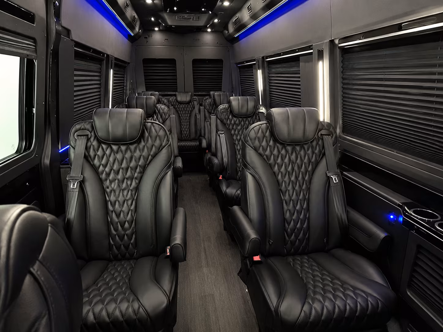 tampa 15 passenger sprinter van interior