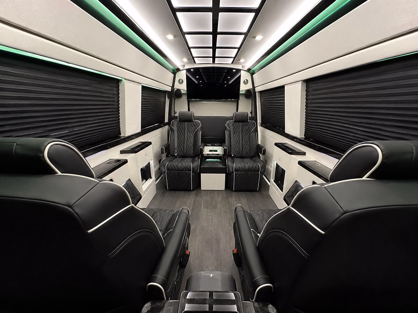 tampa 18 passenger sprinter van inside