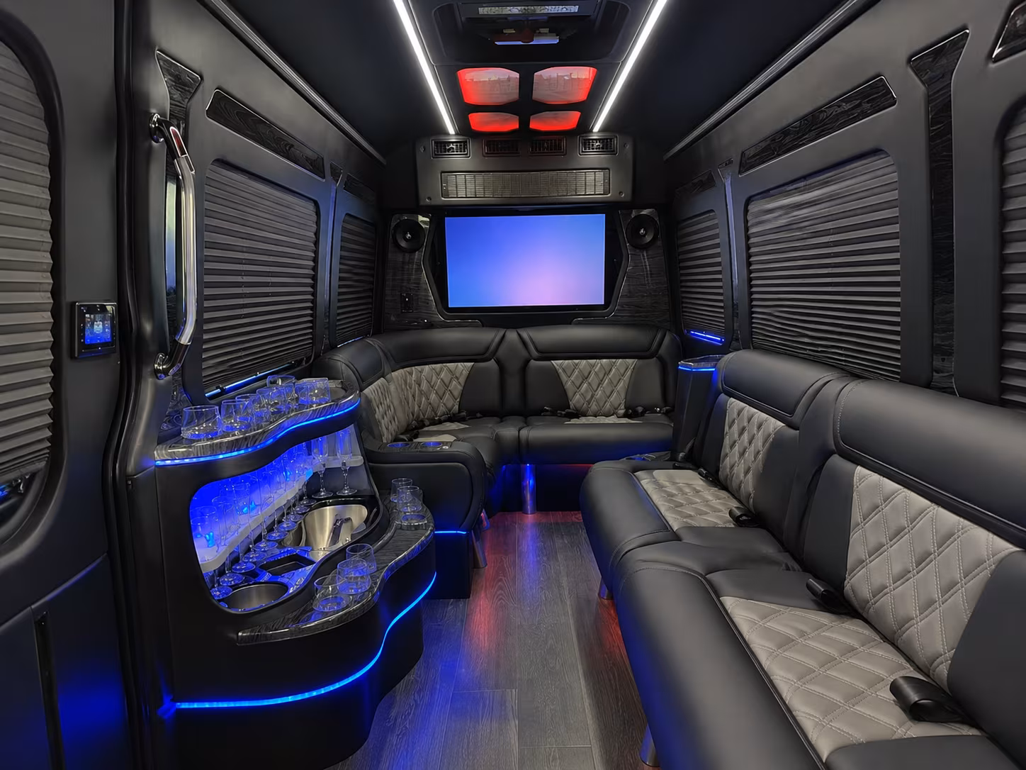 tampa sprinter van booking step 1