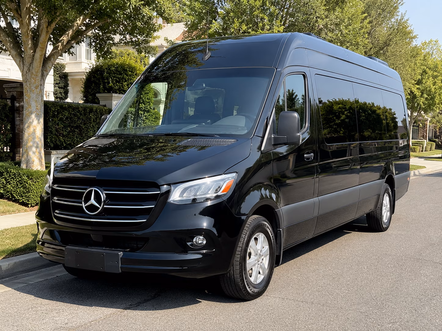 tampa sprinter van booking step 2