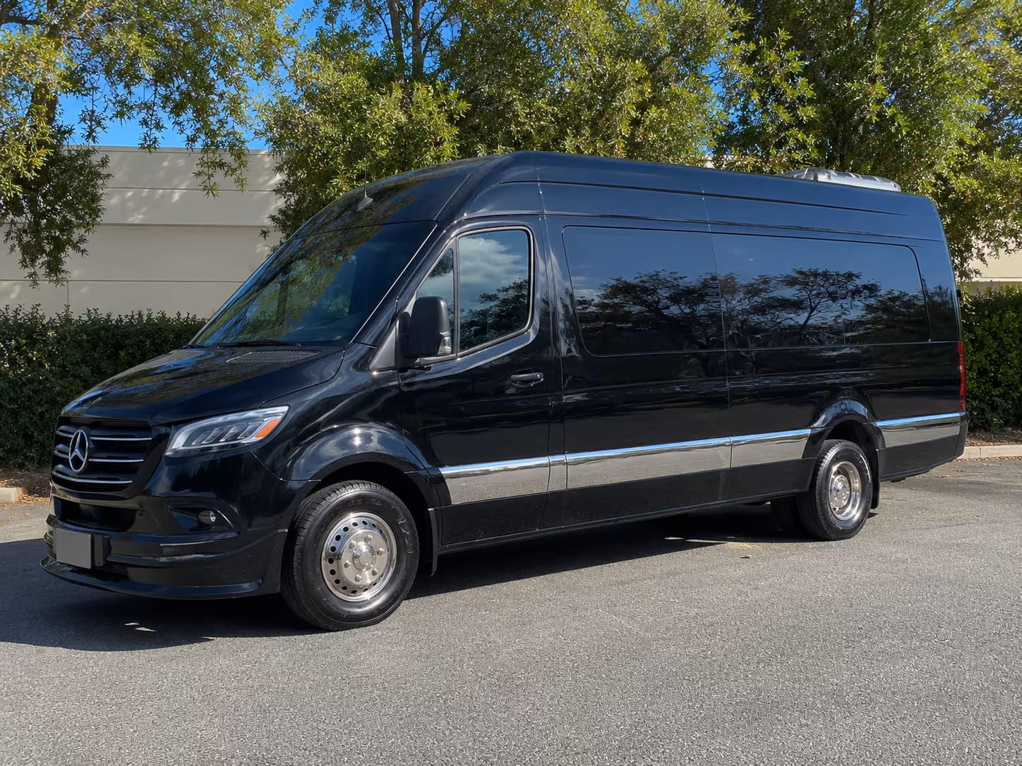 tampa sprinter van booking step 3