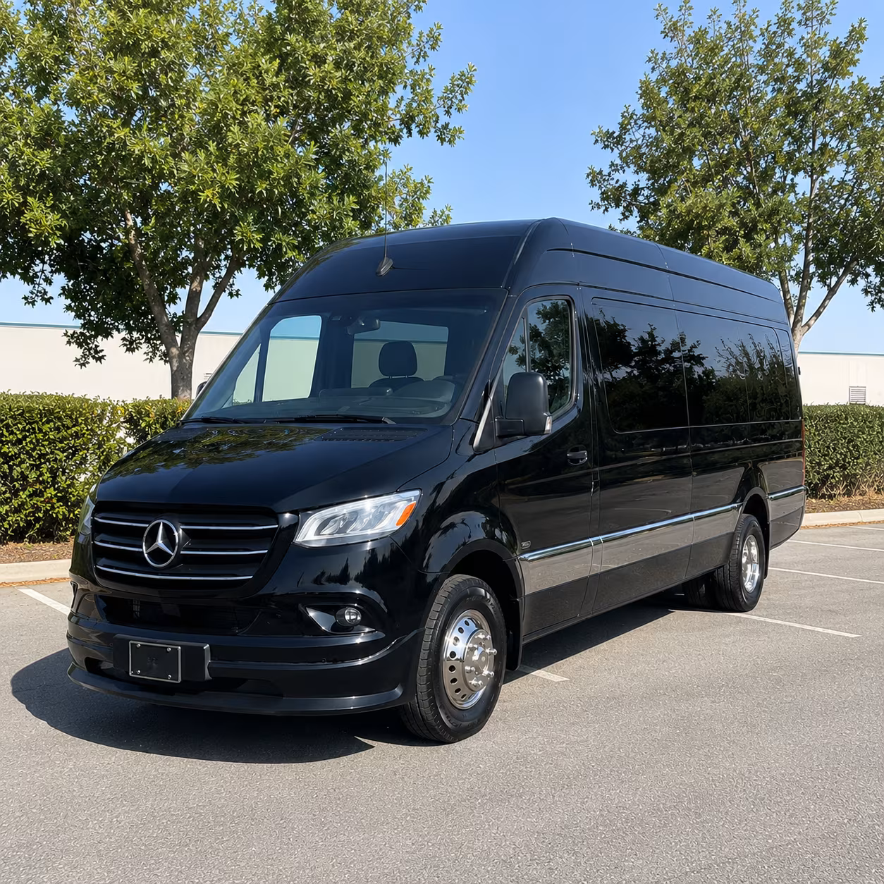 temporary sprinter van shuttles for tampa office relocations construction projects and campus events