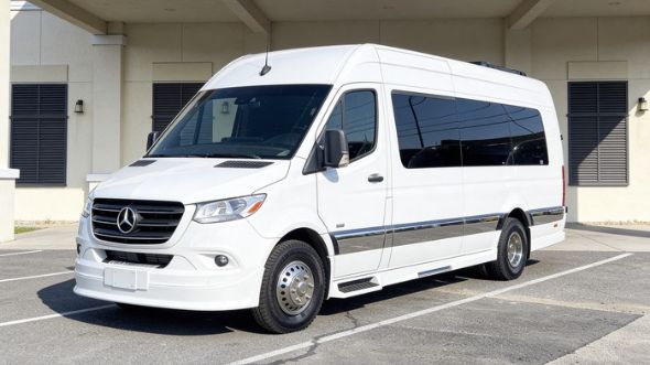 tampa wedding sprinter van rental